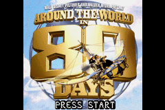 Around the World in 80 Days Title Screen